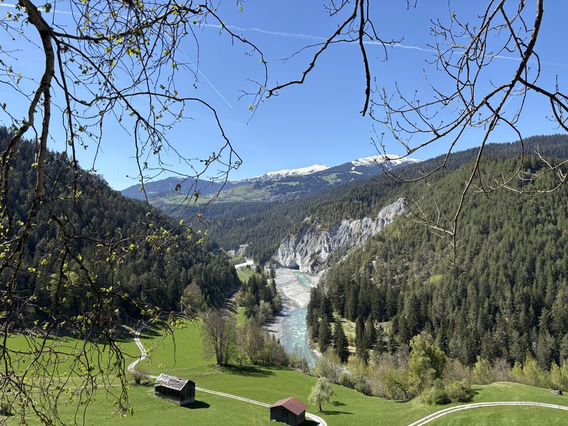 Ilanz und das Rheintal